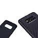 Dejavux Galaxy S8 Case Carbon Fiber Style Pattern Soft TPU Cover Shock Absorbing Shockproof Protective Case for Samsung Galaxy S8 (Black)
