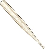 QUALITEOperative Carbide Burs FGSS329 (0.6 mm head size, 1.6 mm head length), Friction Grip and Short Shank, Pear, Made in Canada (Pack of 10)