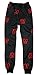 APTRO Men's Relax Fit Cute Cartoon Faces Emoji Joggers Pants Black 100 Size L