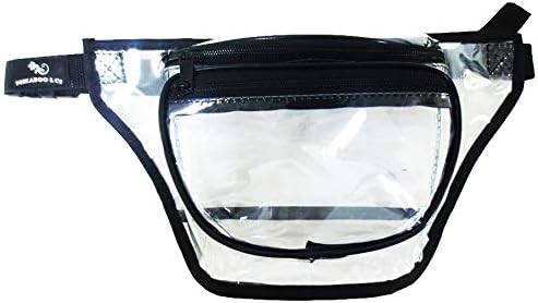 Clear Fanny Pack w/ 3 Pockets