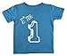 I'm 1 T-Shirt - One Year Old Birthday Party (12 Month, Turquoise)