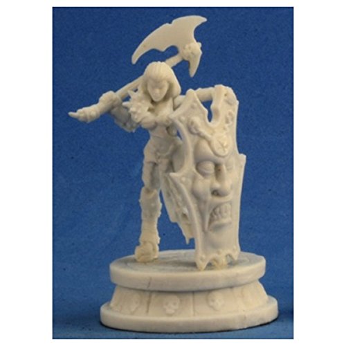 Reaper Miniatures REM77299 Bones Female Antipaladin Miniature Reaper