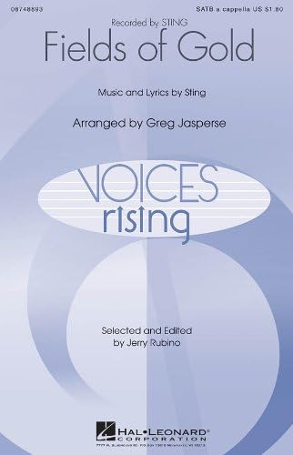 Sting Sting Fields Of Gold Satb Choral Score Amazon De Musikinstrumente amazon de