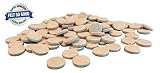 Felt So Good 8800E Self Adhesive Felt Furniture Pads 3/4", Beige, 120 Pack