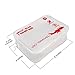 Clear Travel Toiletry Bag-TSA-Approved,1Quart Size,3-1-1bag, Airport Airline Compliant Bag. XIANGYI (red)