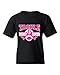 Shop4Ever® Tackle Breast Cancer Youth's T-Shirt Breast Cancer Awareness Shirts