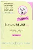 Homeostasis Labs Children's Earache Relief, 50-Count