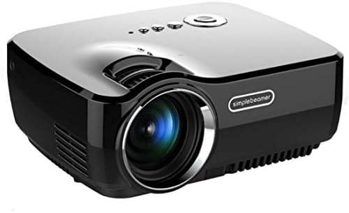 TQTQ Projector, GP70 HD Home Intelligent LED Projector,Portable Video Projecto