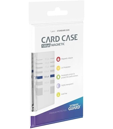 Amazon.com: Ultimate Guard - Magnetic Card Case 180pt : Toys & Games