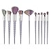 OVERMAL 10PCS Make Up Foundation Eyebrow Eyeliner Blush Cosmetic Concealer Brushes