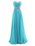 Dresstells® Sweetheart Beading Floor-length Chiffon Prom Dress Evening Gown