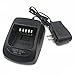 KSC-32 Rapid Battery Charger AC Power Adapter for KENWOOD NX5200 NX5300 NX5400 TH-D72A NX200G NX210G TK2180 TK2180K TK2180K2 TK2260 TK3180 TK3180K TK3180K2 TK3260 Two-Way Radio Walkie Talkie