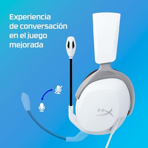 Cloud Stinger 2 Core, Cascos gaming para Playstation, Drivers de 40 mm y Audio Envolvente, 3.5 mm, Micrófono Plegable con cancelación de ruido - Negro