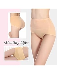 Fulyou Women's Briefs Underwear Tummy Control Cotton Panties High Waist Ladies Soft Stretch Underpants Multipack for Women