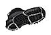 ICETrekkers Diamond Grip Traction Cleats (1 Pair), Small (Men's 5-6/Women's 5-7) , Black