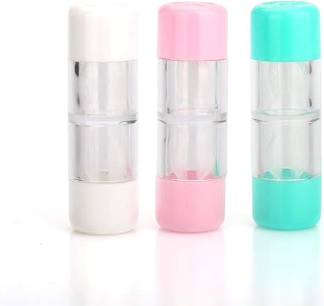 Amazon Co Jp 3個コンタクト レンズ ケース コンパクトな携帯用コンタクトレンズケース ホーム キッチン