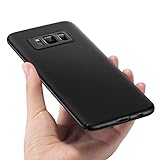 Humixx Galaxy S8 Plus Case, Samsung Galaxy S8+ Plus Thin Case Non Slip Protective Slim Case for Galaxy S8+ Case Anti-scratch Case for Galaxy S8 Plus Case (Matte Black)