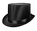 Tuxedo Silk Satin Top Hat Roaring 20s Adult Child Formal Costume Magician