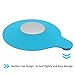 MIBOW Bathtub Drain Stopper Silicone Bath Tub Drain Stopper Plug Cover for Bathroom,Floor Drains and Kitchen, Blue
