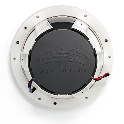 Wet Sounds Revo8 8-Inch 300W White LED Full Range Marine Speakers