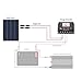 HQST 100 Watt 12 Volt Polycrystalline Solar Panel Kit with 20A 12/24V MPPT Solar Charge Controller, 20Ft 12AWG Panel and Controller Connector Cables, Z-Brackets,LCD Display