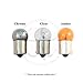 Amber 4x Light Bulb 1156 BA15S 23W Turn Signal Blinker Single Filament Lamp