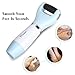 Ovonni Electric Foot Callus Remover with Manual Foot File Rasp - Battery Operated Pedicure Shaver for Removing Dead, Hard, Cracked Skin with 3 Interchangeable Rollers and 2 Speeds