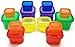 21 Day Portion Control Container kit for Weight Loss 14 Piece Labeled + COMPLETE GUIDE + 21 DAY PLANNER + RECIPE eBOOK - Color Coded Meal Prep System