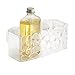 iDesign Pebblz Bath, Suction Bathroom Shower Caddy Basket for Shampoo, Conditioner, Soap - Clear