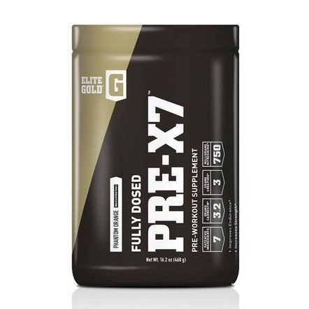 Complete Nutrition Elite Gold Pre-X7 Pre-Workout Supplement (Phantom Orange)