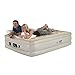 Serta Raised Air Mattress with Never Flat Pump | Luxury Inflatable Mattress with Built in Air Pump to Ensure a Good Night’s Rest | Heavy Duty Blow Up Mattress with Self Inflating Pump