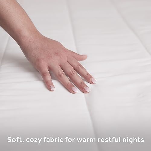 Sunbeam Restful Quilted Electric Heated Mattress Pad Queen Size, 60" X