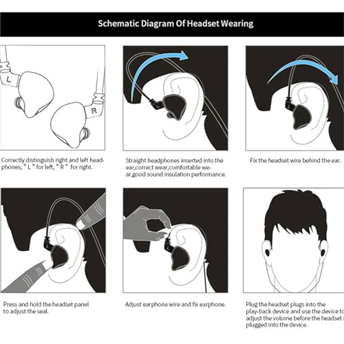 Yinyoo KZ ZSN Pro In-Ear Earphones Monitor Hybrid Dynamic Driver Balanced Armature Headphones Dual Driver 1DD 1BA Deep Bass Stereo Sound Ergonomic Comfortable (Grey Without Microphone)