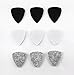 Honbay 9pcs Felt Picks for Guitar, Ukulele, Bass