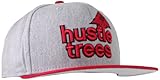 LRG Men's Hustle Trees Snapback Hat, Adjustable Flat Bill Cap, Light Gray, One Size