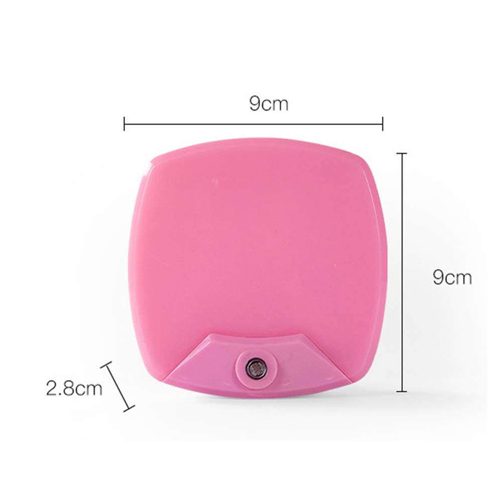 Garage Lampe De Nuit Murale Automatique Prise Electrique Avec Capteur De Lumiere Eclairage Pour Chambre De Bebe Rose Led Veilleuse Carre Enfant Couloir La Chambre De Bebe Com Accessoires Et Decorations