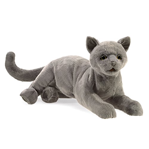 Folkmanis Purring Cat Hand Puppet Hand Puppet