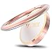 Holder - RYYMX Phone Ring Stand : Finger Ring Stand Metal Phone Ring Grip Kickstand Compatible with iPhone Xs Max XR X 8 7 6 6s Plus 5s, All Android Smartphone - Rose Gold