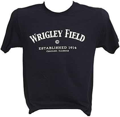 Chicago Wrigley Field Adult Navy T-Shirt