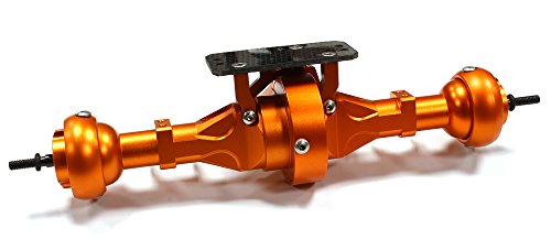Integy Hobby RC Model C23112ORANGE Complete Alloy Rear Axle for AX10 and other 2.2 Custom DIY (WK must use C23182)