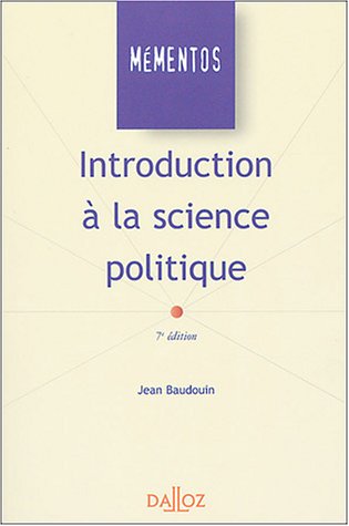 Introduction à la science politique