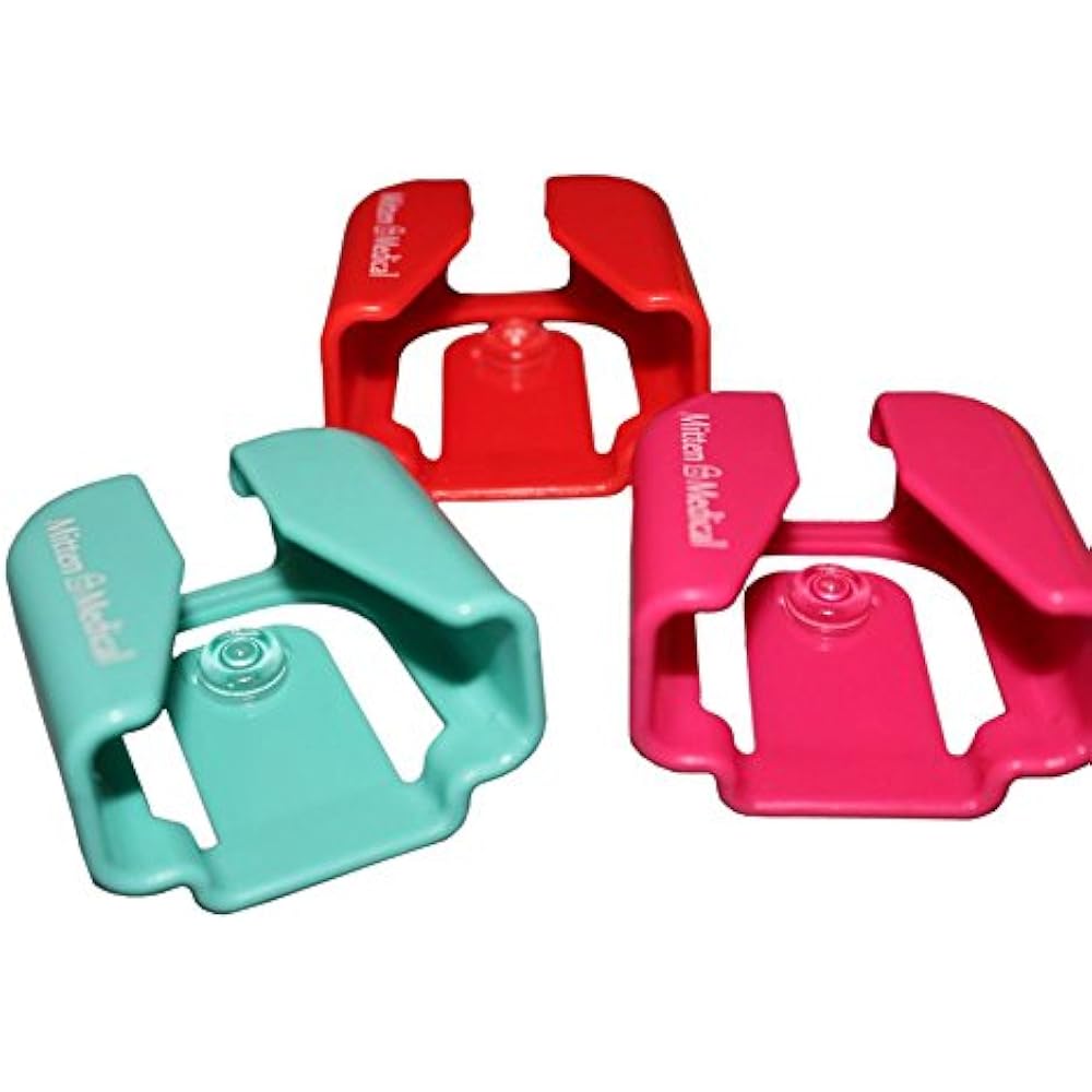 Three Professional Stethoscope Holders With ScrubLock (TM) One Each