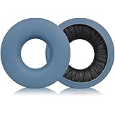 Levigo Protein Leather Headset Replacement Ear Pads Compatible With Sony WH-CH520, Headphone Noise Isolate High-density Memory Sponge Ear Cushion Repair Parts,Blue