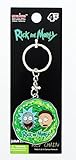 Rick and Morty Metal Keychain: Portal