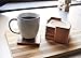 6-Piece Drink Coasters Set - Square Bamboo Coasters with Holder - 3.75 x 3.75 inches