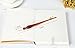 2pcs Glass Dip Pen Handmade Glass Signature Pen Elegant Crystal Dip Sign Gift Pen with Whale Penholder-9 Colors