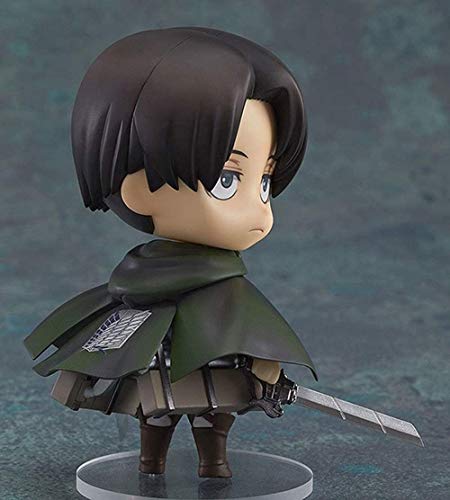 Skwingt Attack On Titan Levi Ackerman Q Version Nendoroid Face Movable Figure 10cm Boxed Pvc Anime Cartoon Game Character Model Statue Figure Toy Collectibles Decorations Gifts Favorite Pricepulse
