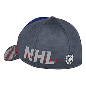 Reebok NHL New York Rangers Men's Playoff Team Cap, Blue,Small/Medium - Image 3