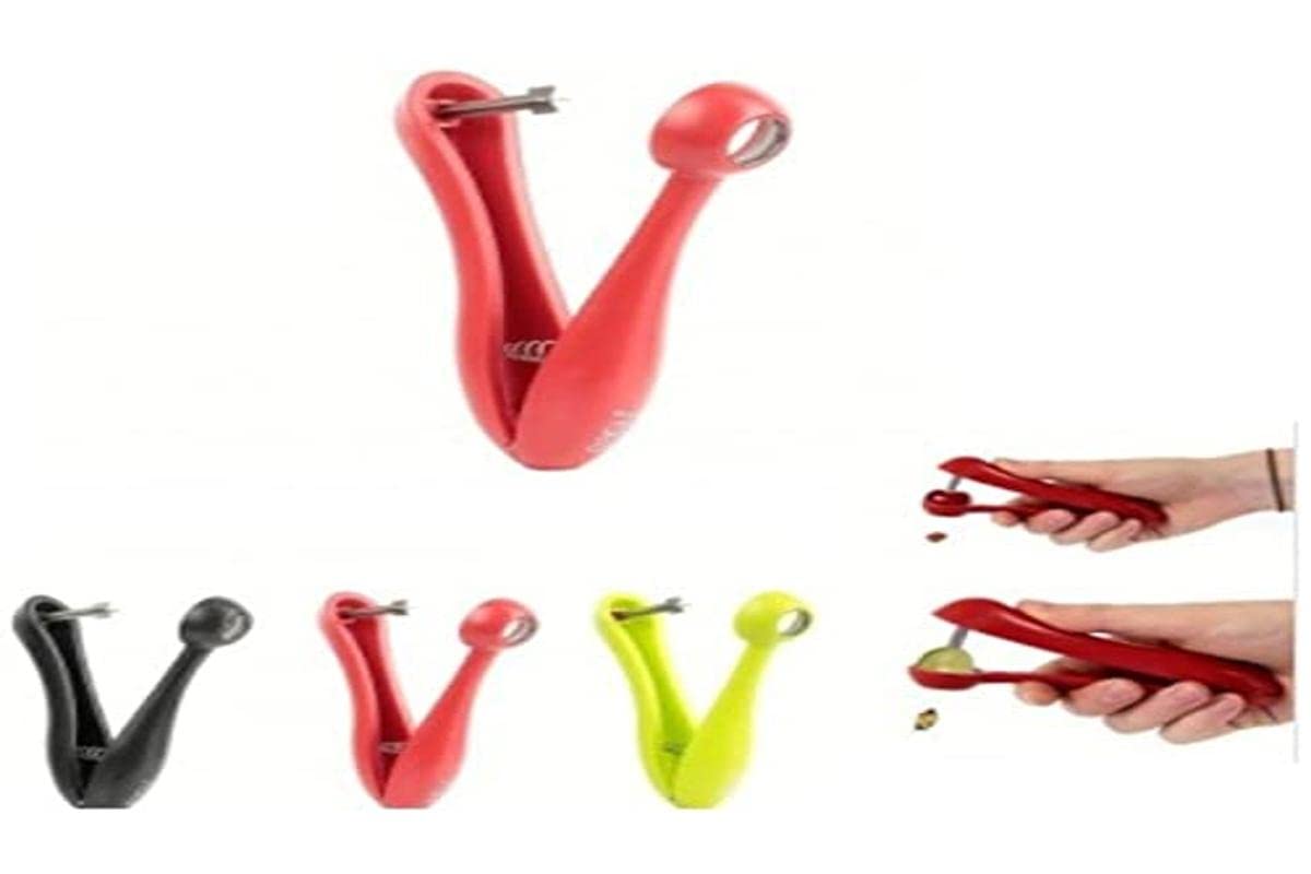 Easy Make KU6030 - Deshuesador de cerezas (12,5 x 3 cm)