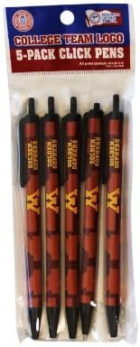 NCAA Minnesota Golden Gophers Disposable Click Pens, Model: ZHENG0193796, Spoorting Goods Shop